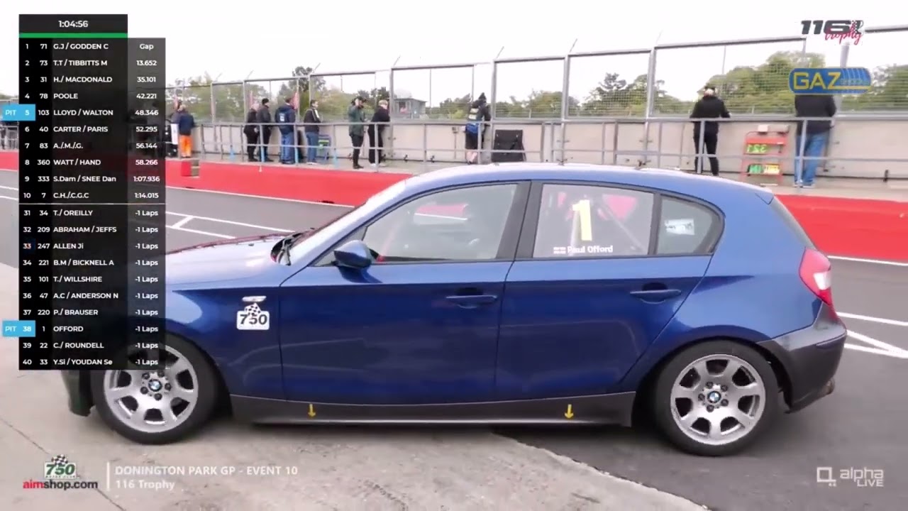 GAZ Shocks 116 Trophy Race Report - Donington GP, October 2024