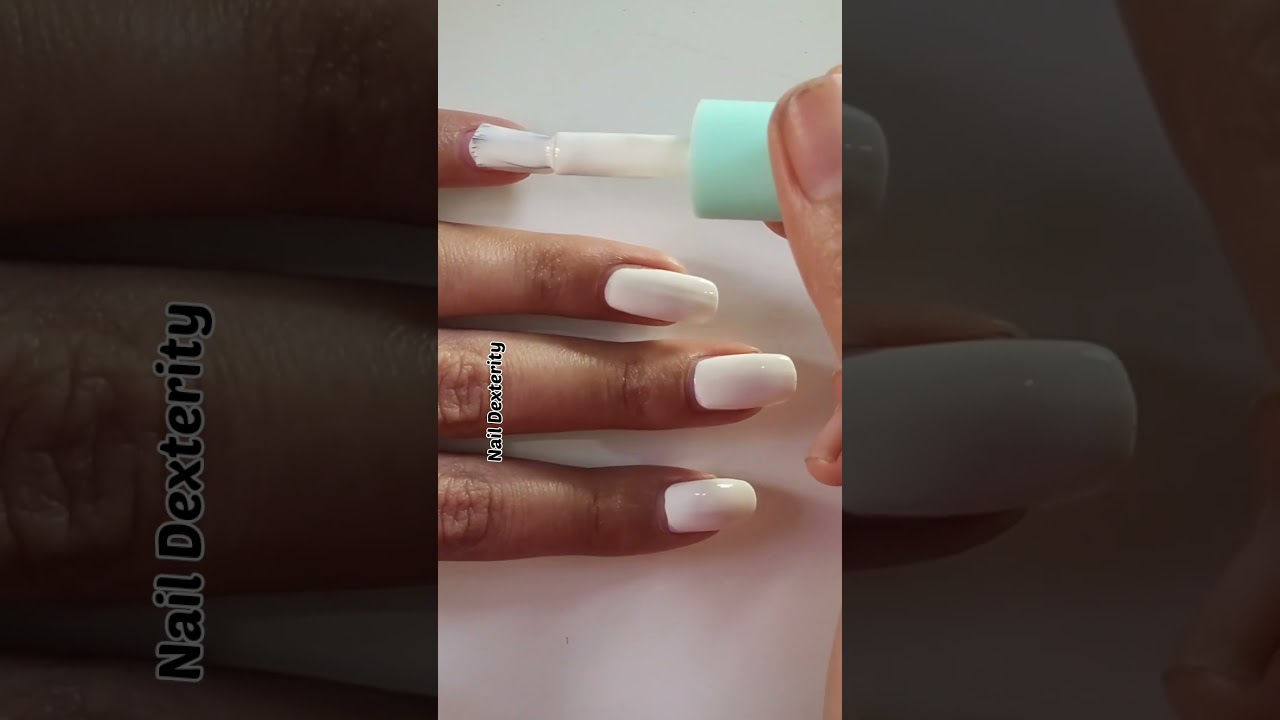Nail Art without using Tools 💅🥰 #shorts #nailart #viral  #youtubeshorts