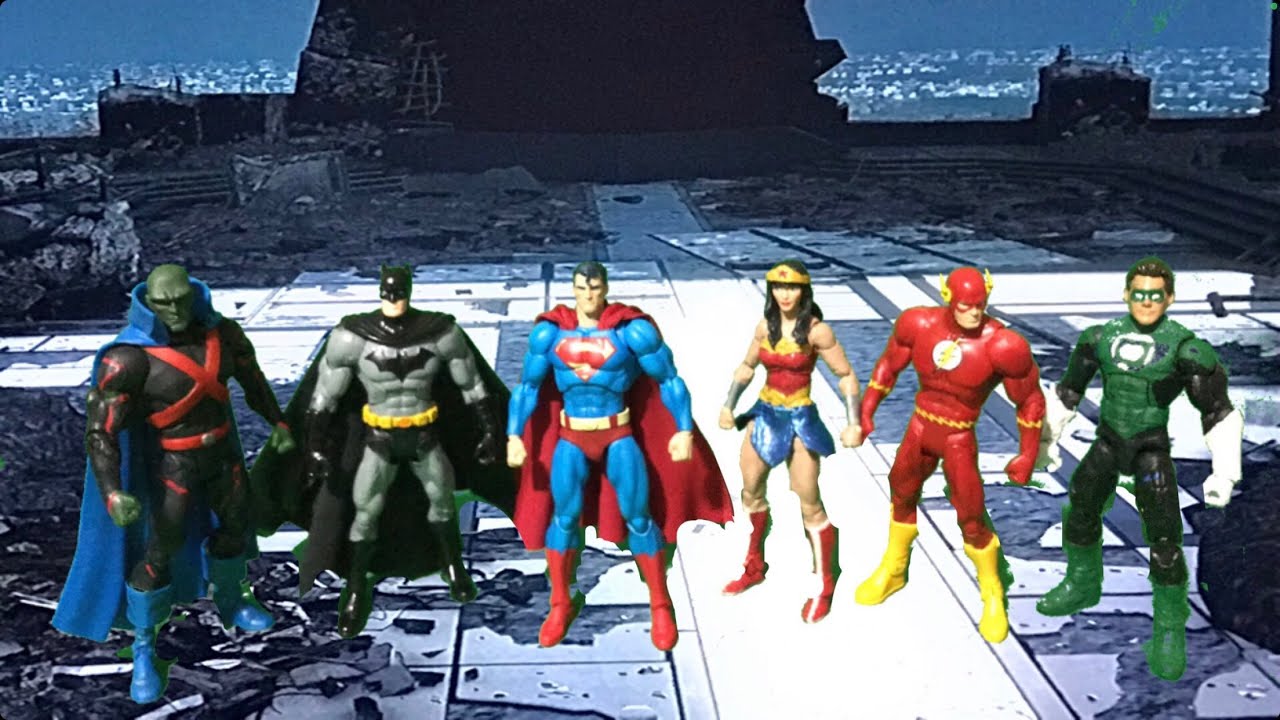 Justice league vs darkseid [stopmotion] Read description below￼