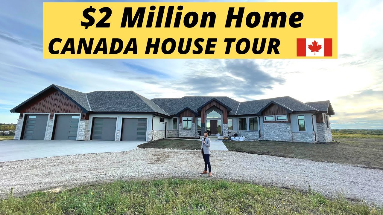 Canadian Houses| Inside a $2 MILLION DOLLARS House In Canada| Life In Canada| House in Edmonton, AB