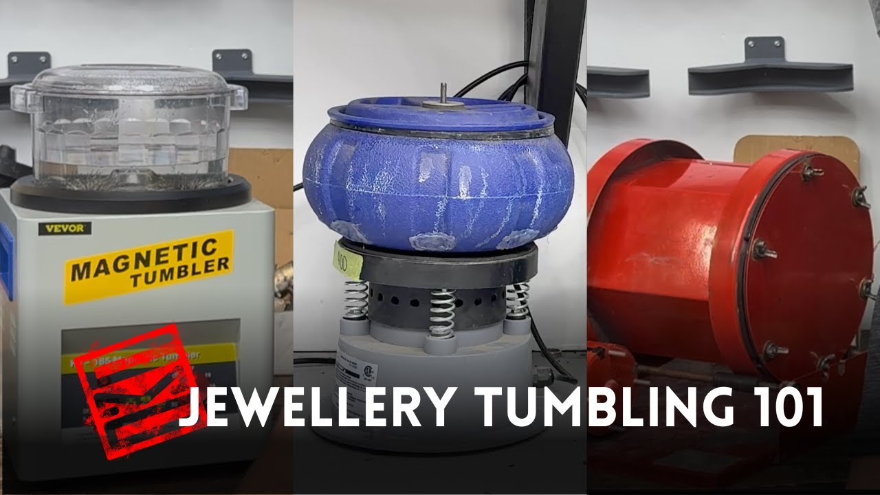 Jewellery Tumblers 101: Rotary vs Magnetic vs Vibratory  - Why you may want them all!
