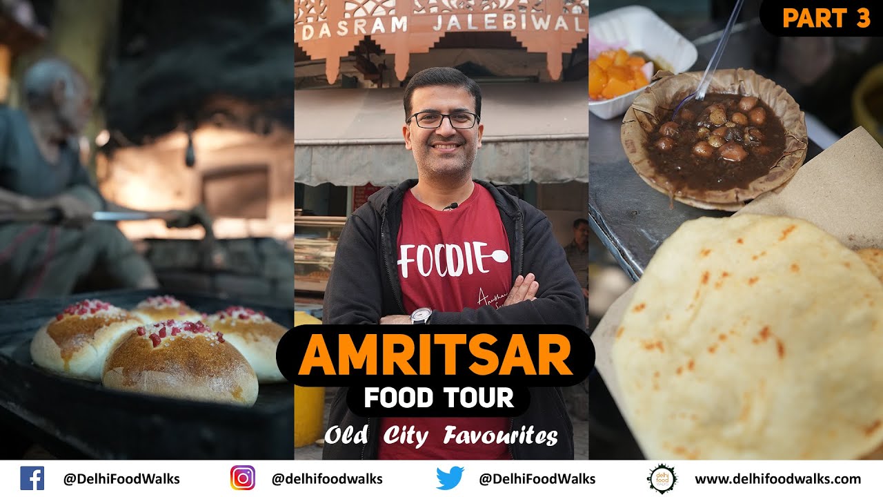 BEST EVER Tawa Bhature & Chole in AMRITSAR + Peshawari Katlambe + Pakistani Khalifa Nankhatai