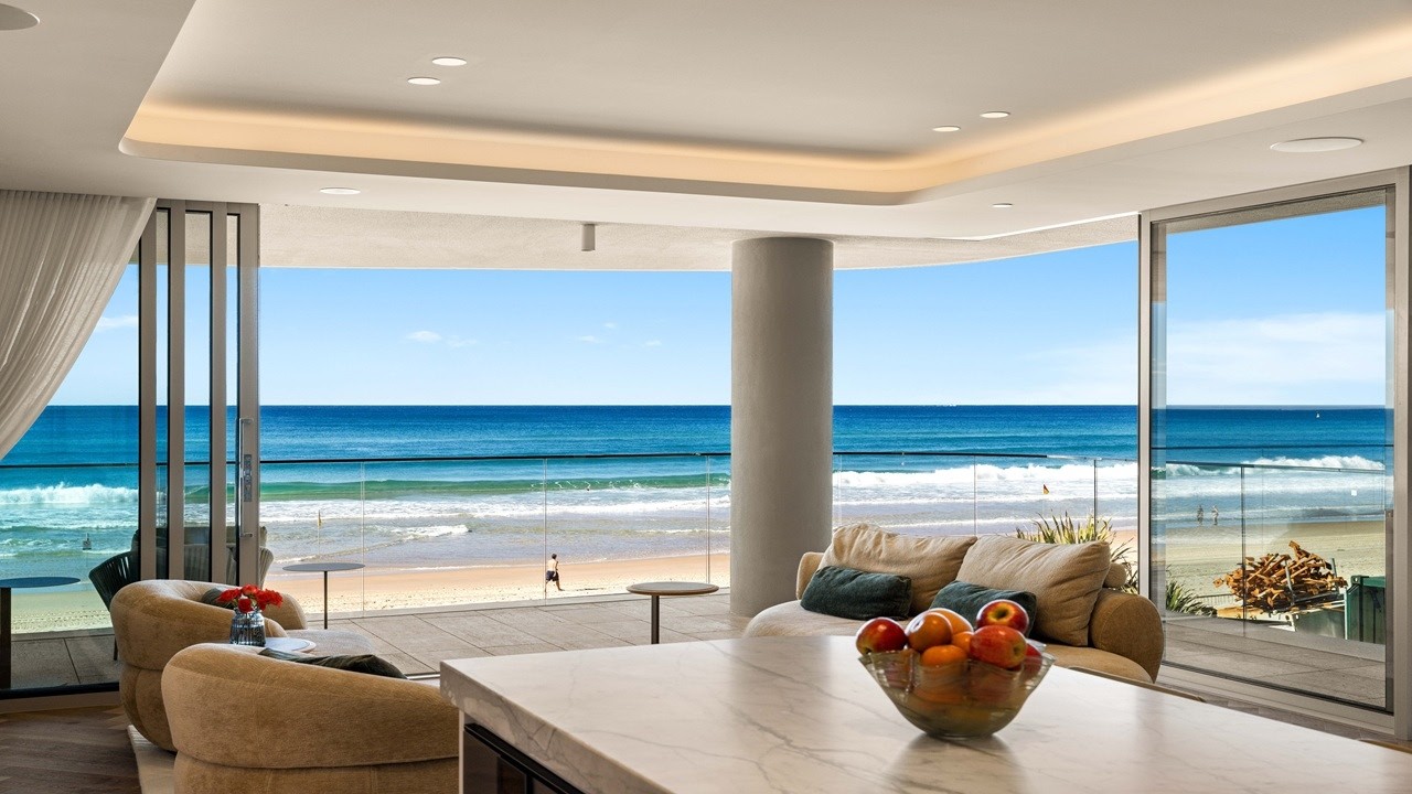 Just Listed by Tolemy Stevens - Apt 2 'Amani' 3519 Main Beach Pde, Main Beach - GOLD COAST - AUCTION