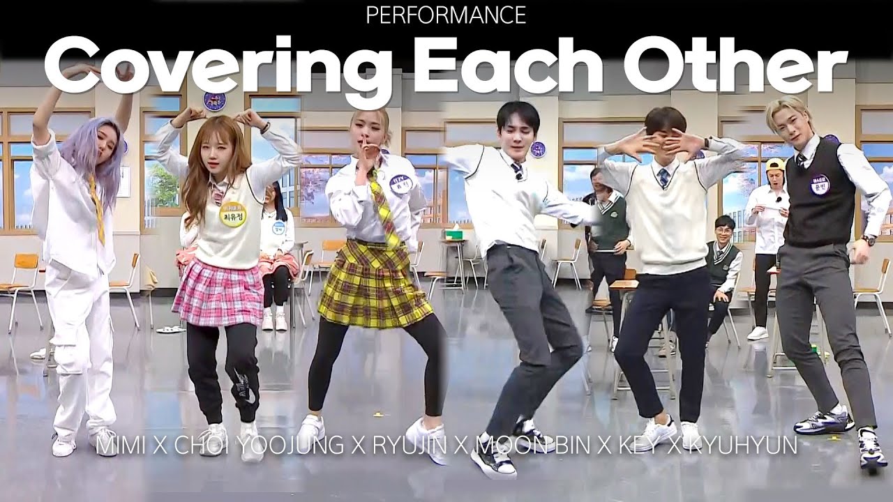 [Knowing Bros] Compilation of K-pop Male and Female Idols Covering Each Other's Songs 🔥