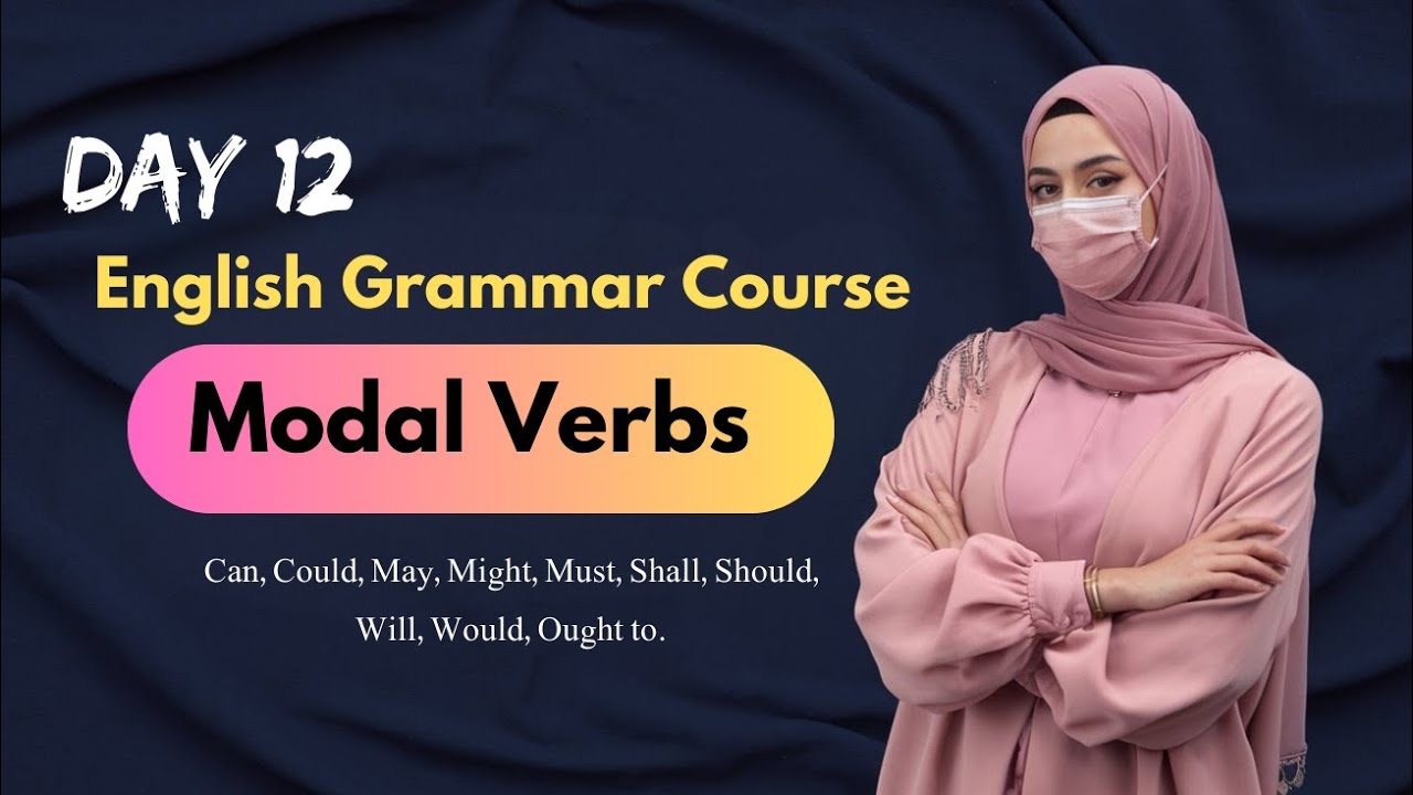 Day 12 Basic English Grammar Course | Spoken English Course | Modal Verbs 