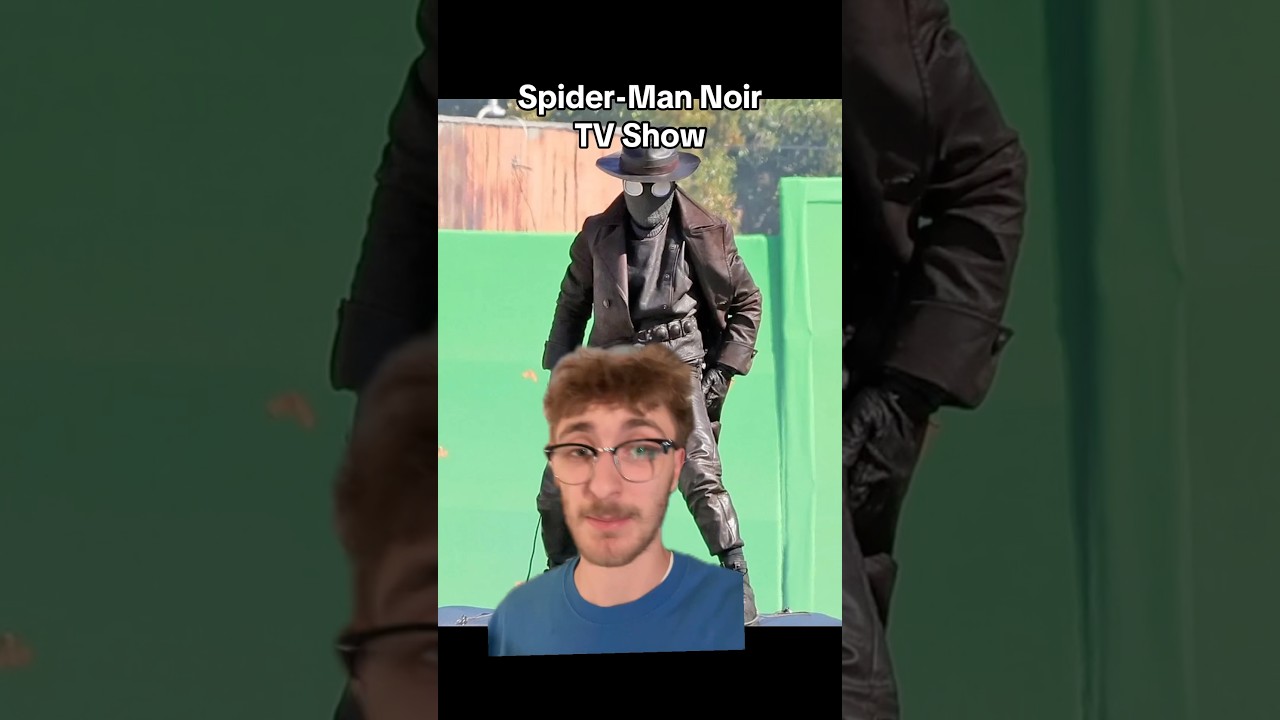 FIRST LOOK AT SPIDER-MAN NOIR TV SHOW! #spiderman