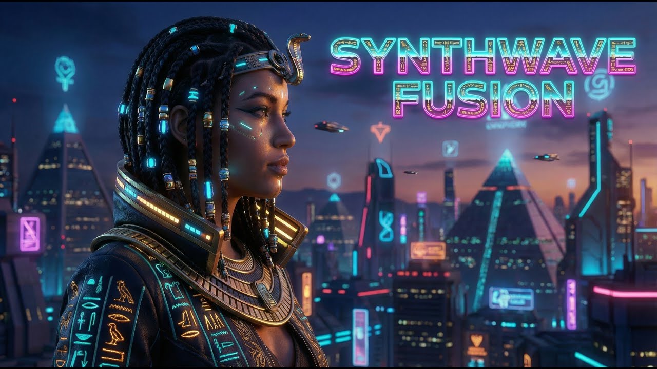 A Forgotten Future | Synthwave Egyptian Mix – Echoes of an Ancient Tomorrow
