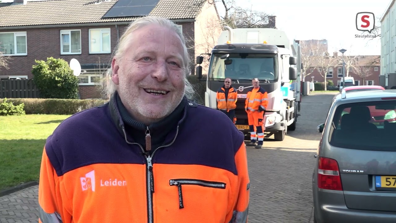 Restafval probleem in Leiden (15 maart 2022).