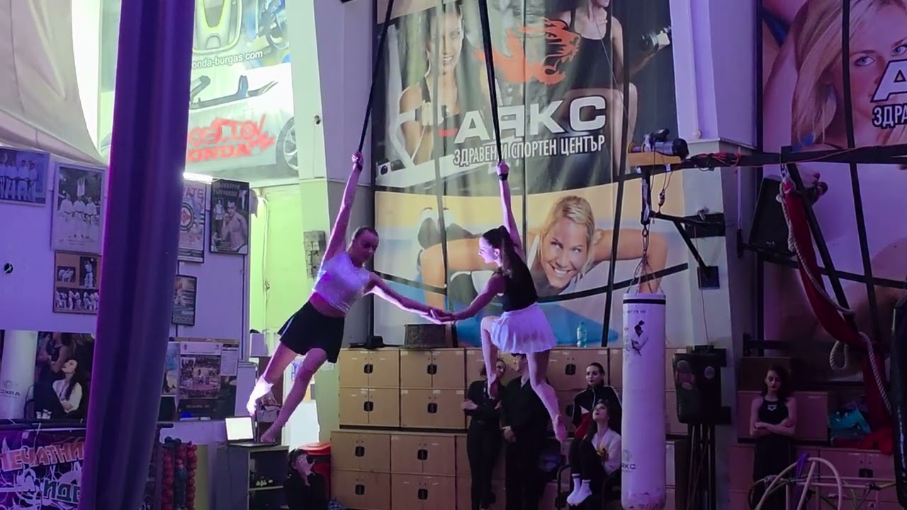 Part 3 Aerial Straps Female Duo and Aerial Silks Solo
