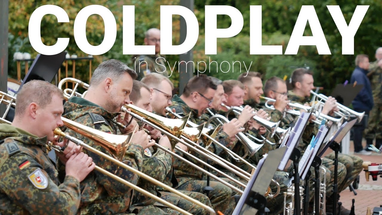 Fantastisches Coldplay Medley vom Heeresmusikkorps Hannover - Gute Laune Musik zum Wochenende