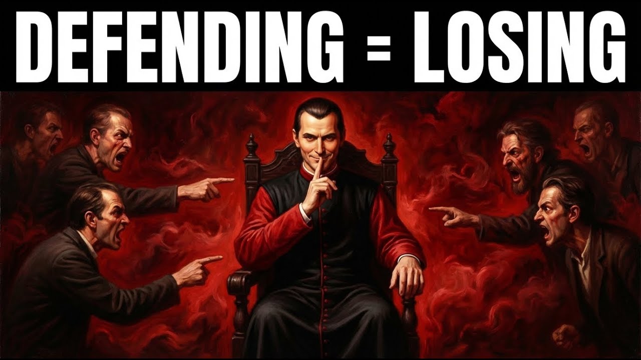 NEVER Defend Yourself  Do This Instead | Machiavelli