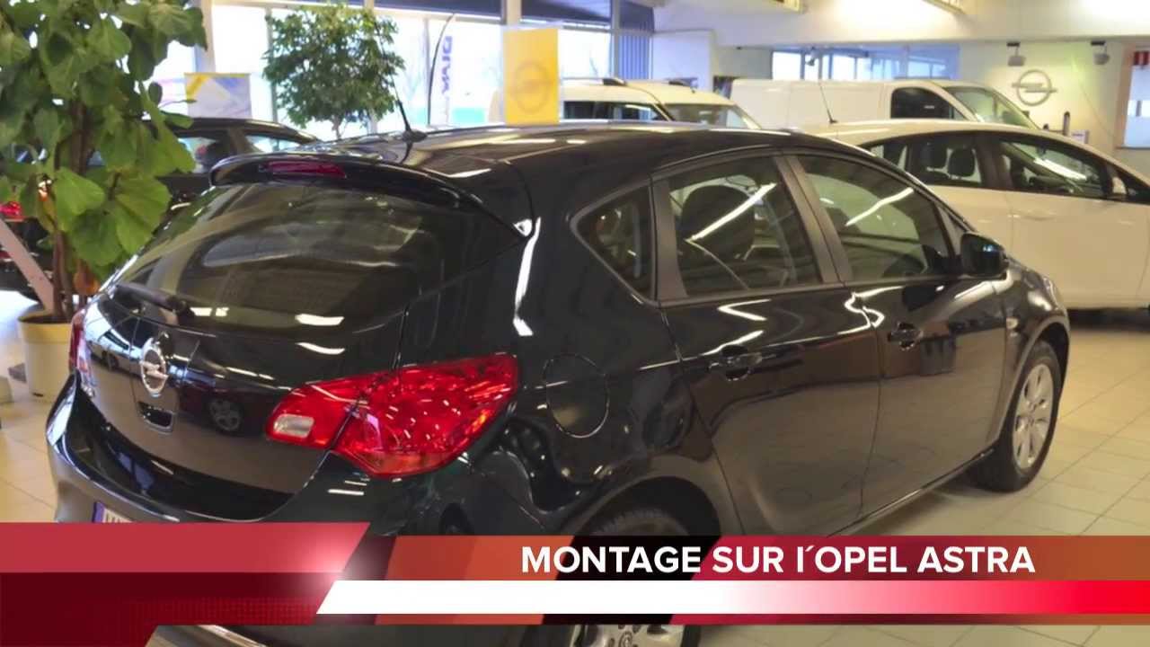 Pose Vitres teint&eacute;es SANS film Solarplexius Opel Astra