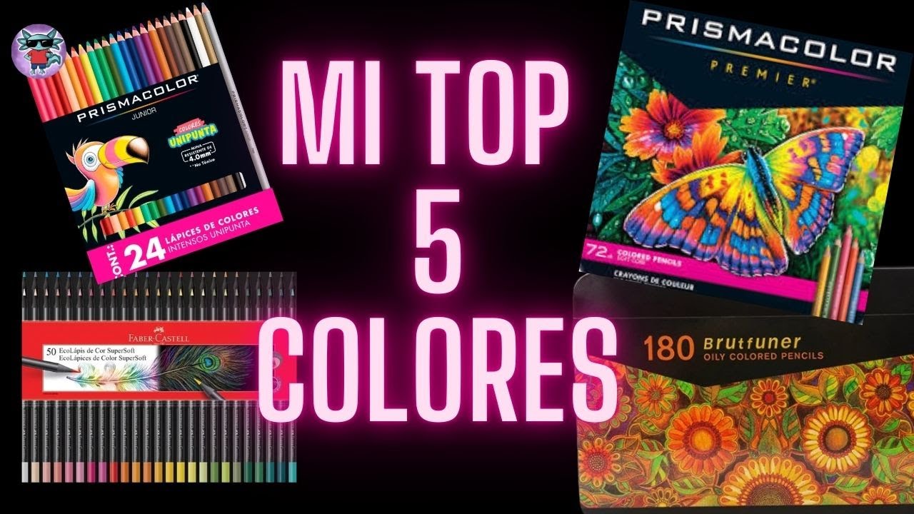 ¿CUÁLES SON LOS MEJORES LÁPICES DE COLORES? | MI TOP 5 DE COLORES