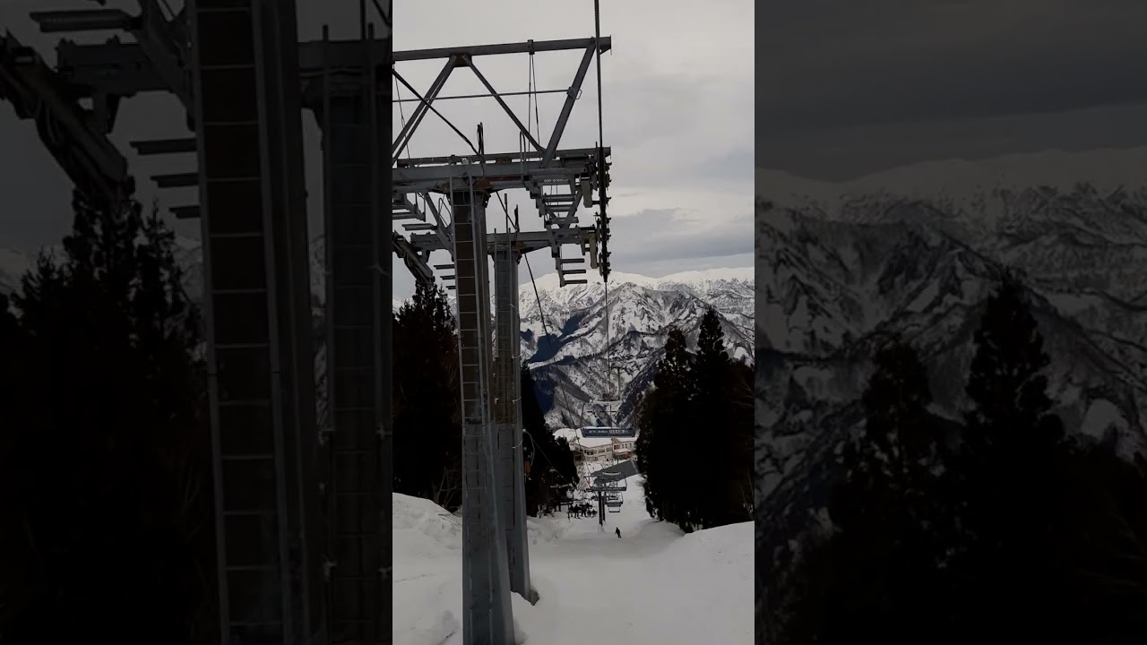 Ski lift in Gala Yuzawa