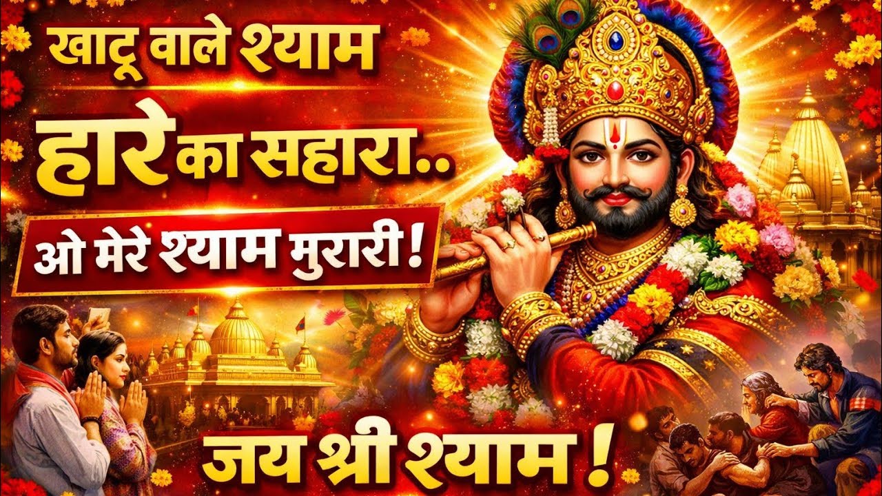 हारे का सहारा है तू | ओ मेरे श्याम मुरारी | Khatu Shyam Bhajan 2026 #motivation #videos #viral 
