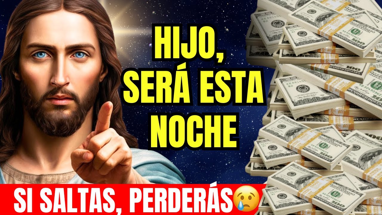 🔴 JESÚS DICE: UNA GRANDE BENDICIÓN FINANCIERA ACABA DE VENIR DEL CIELO EN TU DIRECCIÓN Y TU...