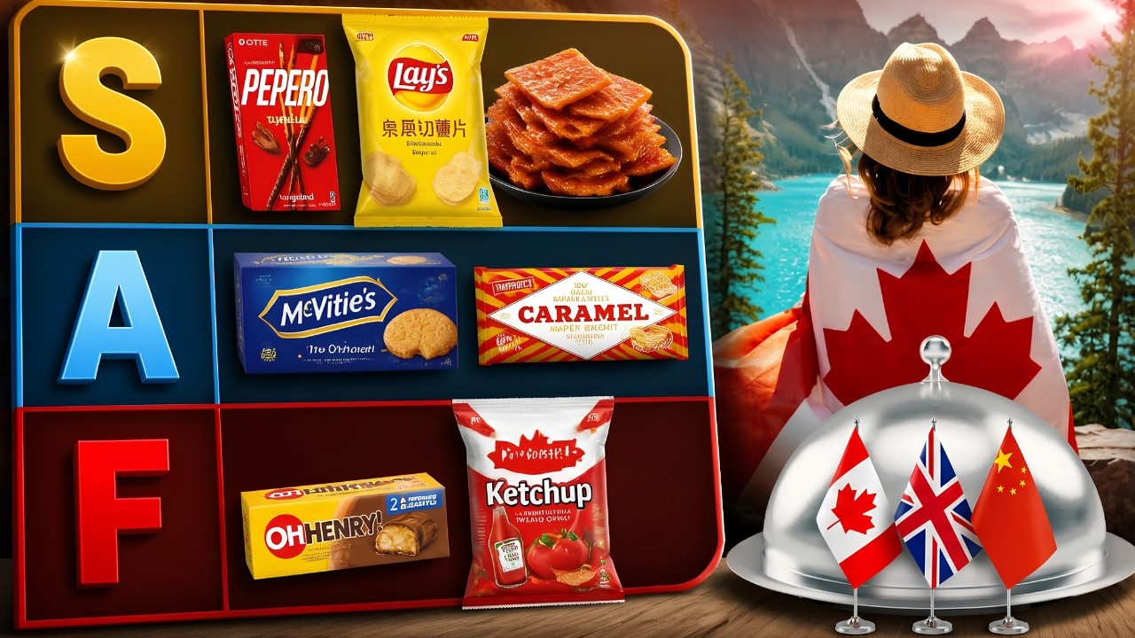 Snack Wars: China vs UK vs Canada