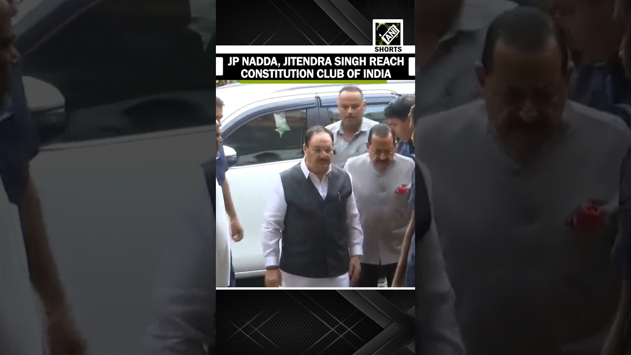 Union Ministers JP Nadda, Jitendra Singh reach Constitution Club | 3rd round of talks with CJP