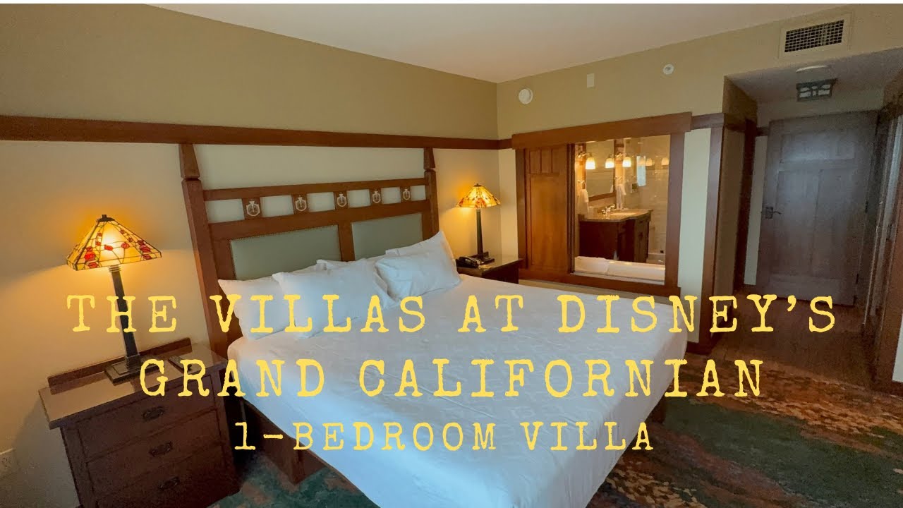 [Newly Refurbished] 1-Bedroom Villa at Disney’s Grand Californian Disneyland
