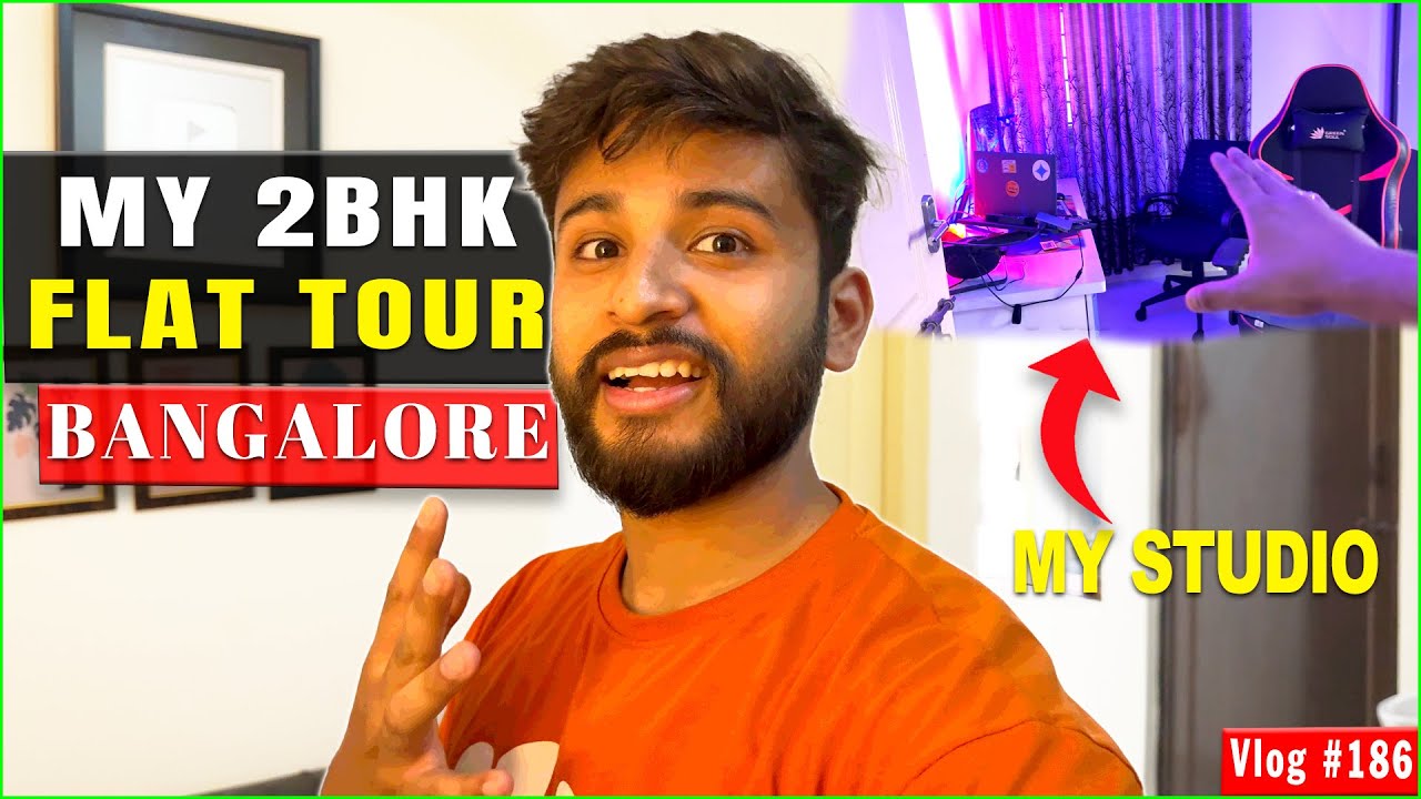 Inside My Rented Flat in Bangalore🏡💸 | Full Apartment Tour with Setup & Rent Details|Btechwala Vlogs