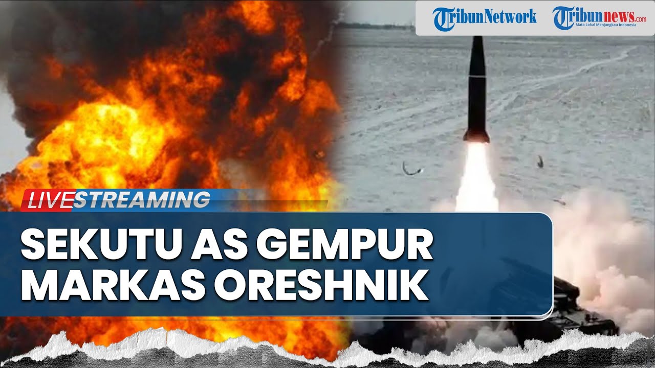 🔴Rusia Bereaksi Keras! Markas Super Rahasia Pengujian Rudal Oreshnik Digempur Sekutu Amerika Serikat