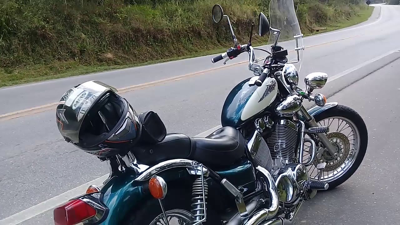 Virago 535 , com escape cobra jj !