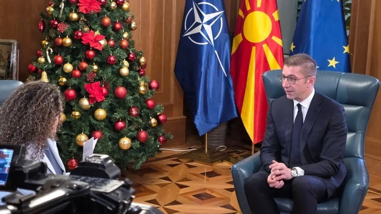 Божиќно интервју со Премиерот Христијан Мицкоски