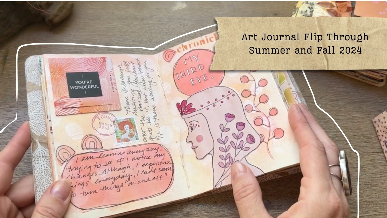 Art Journal Flip Through Summer and Fall 2024