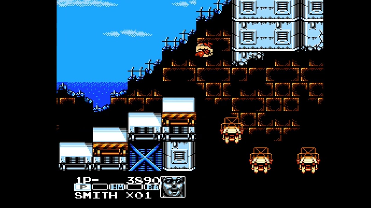 CONTRA FORCE | LEVEL 1 | NES famicom