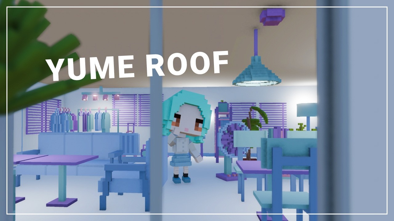 【YUME ROOF】チルな部屋と屋上を作ろう🌼癒し空間づくり【Steam】