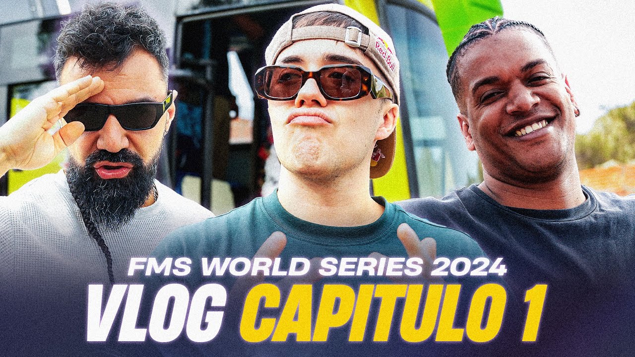 Freestyle inédito de Kodigo, El Menor y Teorema VLOG Capitulo 1 - FMS WORLD SERIES BOLIVIA