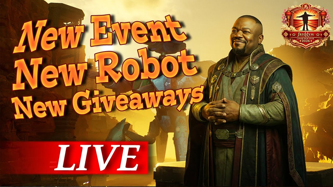 New Event New Giveaway New Robot - War Robots