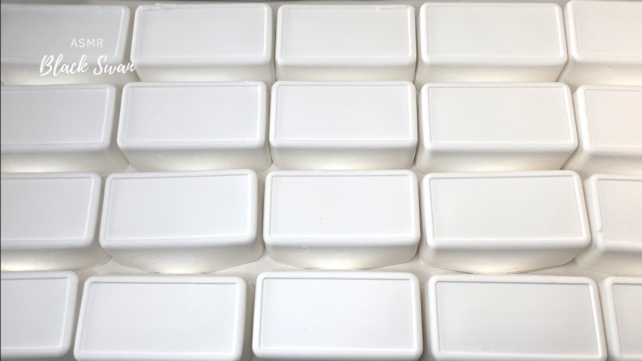 ⚠️ Squeaky ASMR Baking Soda Big Blocks | Satisfying Video | Sleep aid