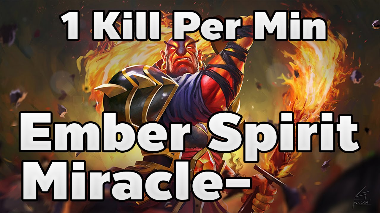 1 Kill Per Min Emper Spirit by Miracle- - Dota 2 RedArchon
