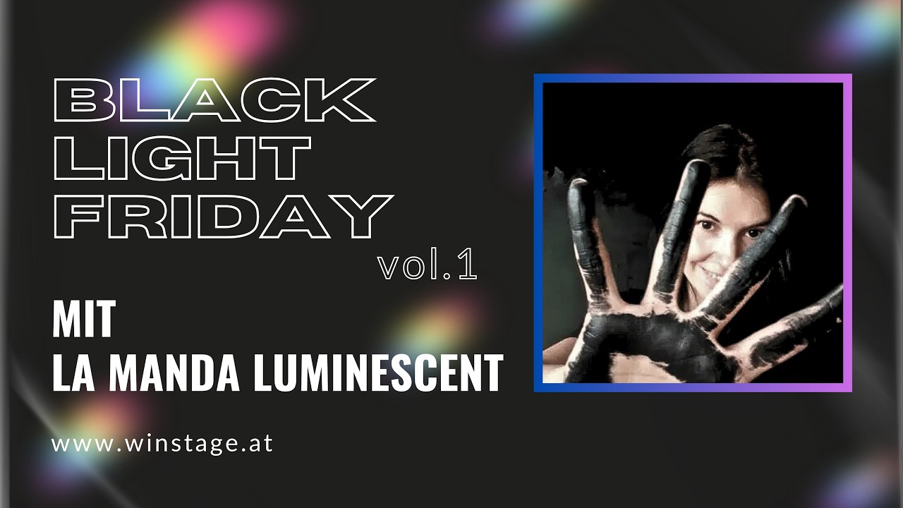Black Light Friday - Hasenjagd mit La Manda Luminescent