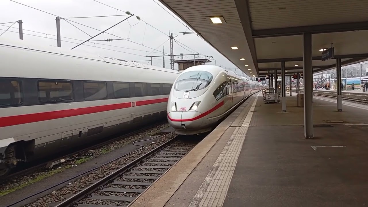 Trainspottings in Berlin, München und Augsburg.