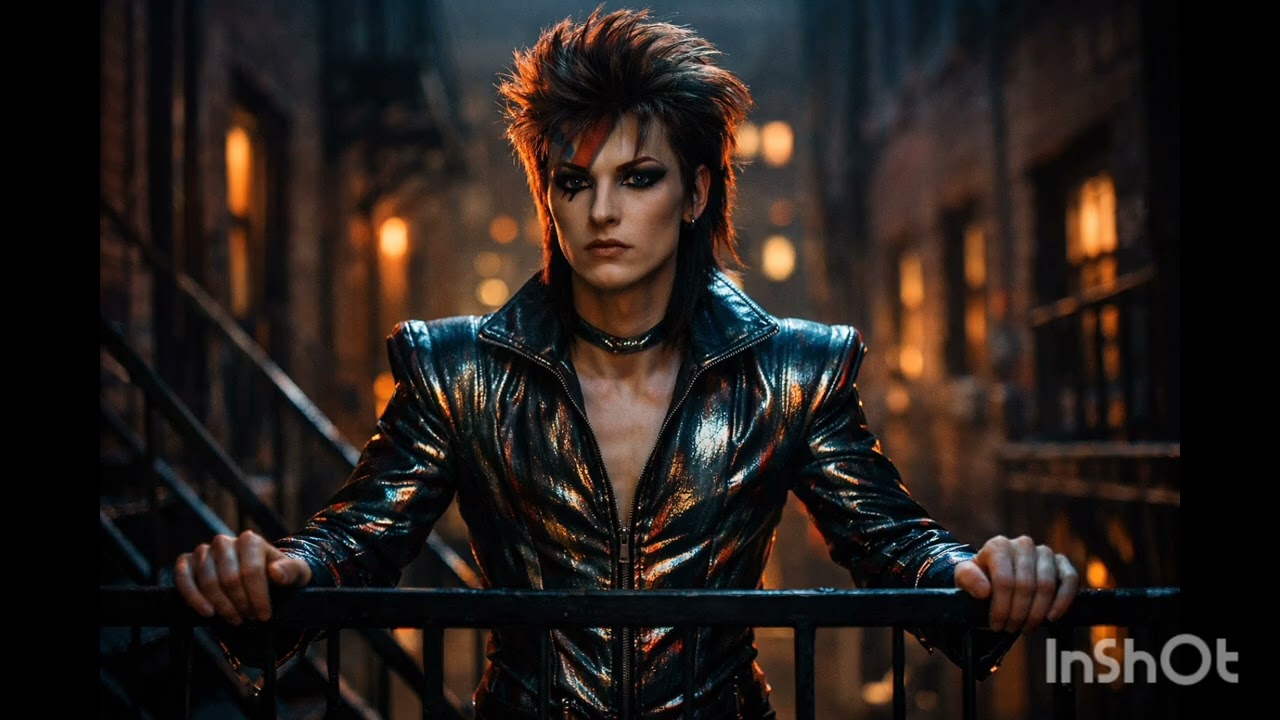 Midnight Alleyways|Tribute to David Bowie (Ziggy Style)|AI 