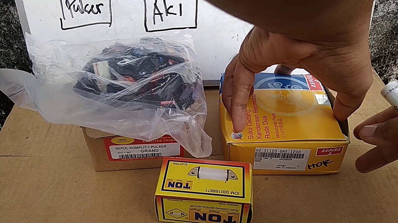 Unboxing spul CDI grand biasa vs Aspira