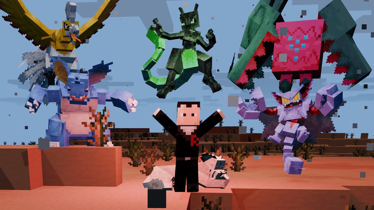 Я стал злодеем в Pokemon Minecraft