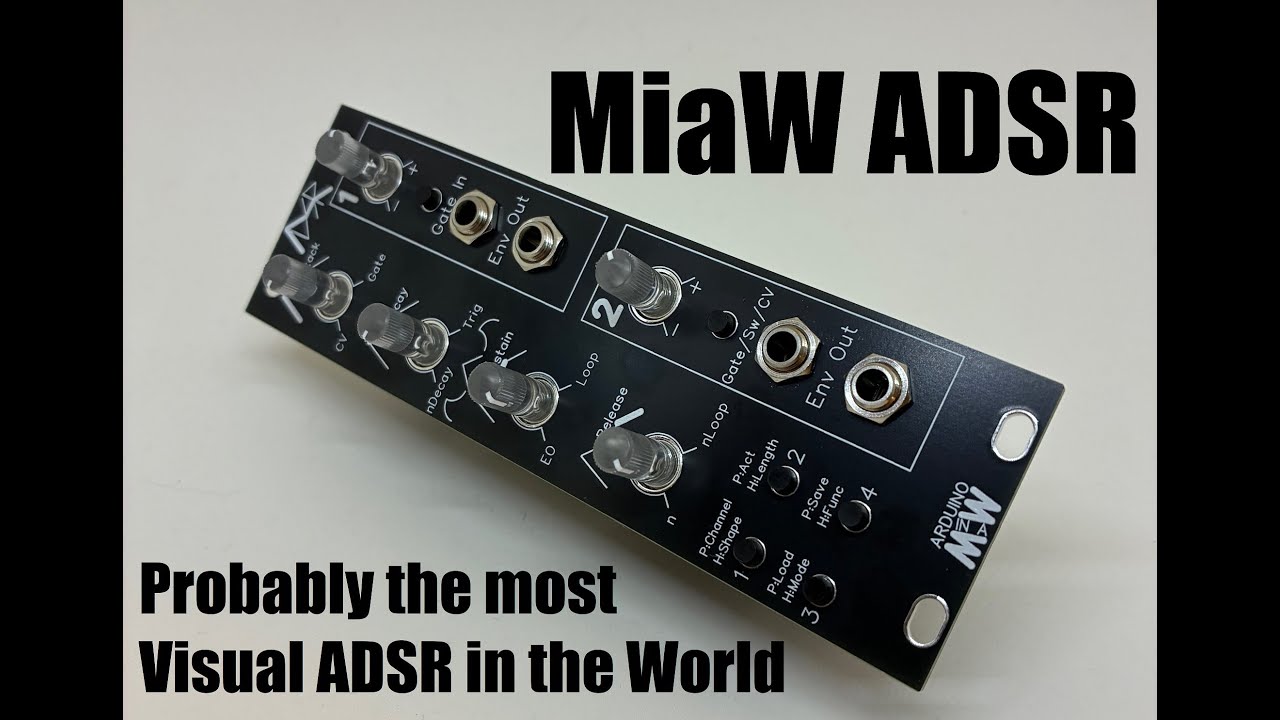 Probably the most visual ADSR in the World - Modular in a Week