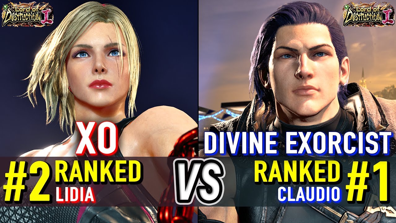 T8 🔥 XO (#2 Ranked Lidia) vs DIVINE EXORCIST (#1 Ranked Claudio) 🔥 Tekken 8 High Level Gameplay