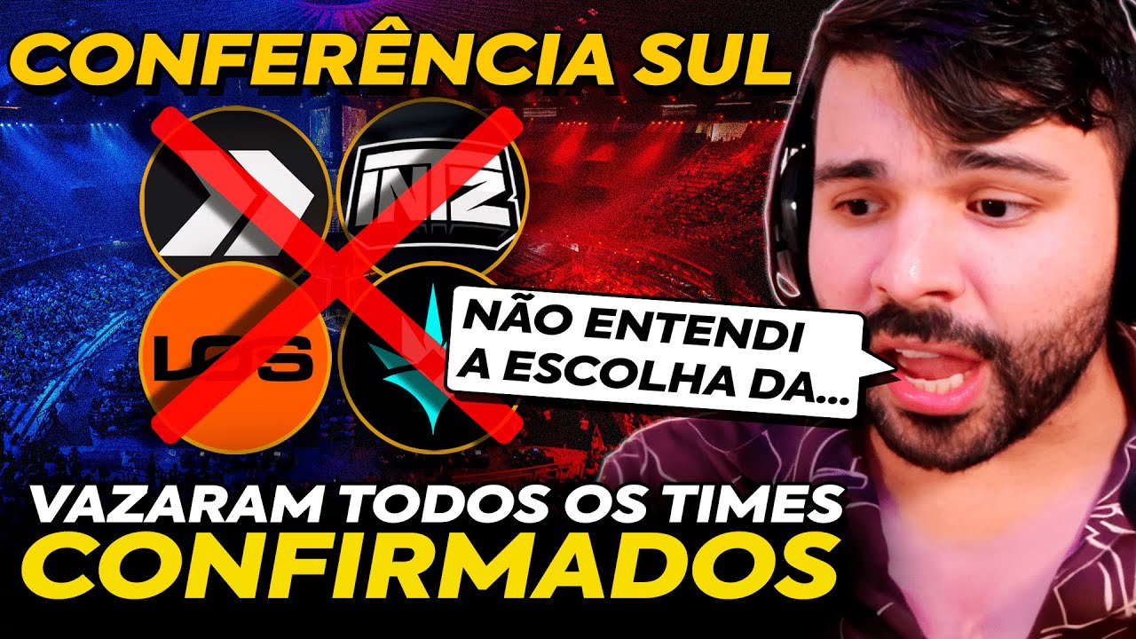 🚨 QUAIS TIMES ESTÃO CONFIRMADOS NA CONFERÊNCIA SUL? SHOWTANA DEU O FURO! MINERVA REAGE E OPINA SOBRE