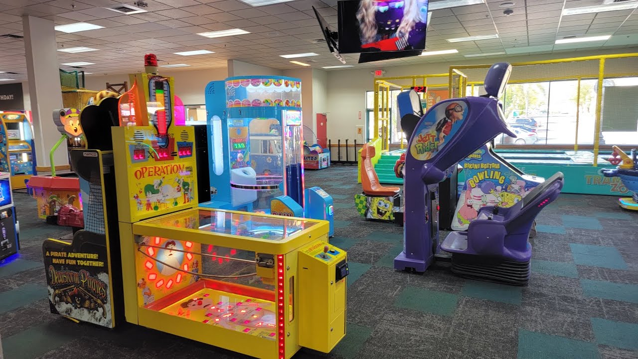 Arcade Tour Chucke Cheeses Rancho Cucamonga CA