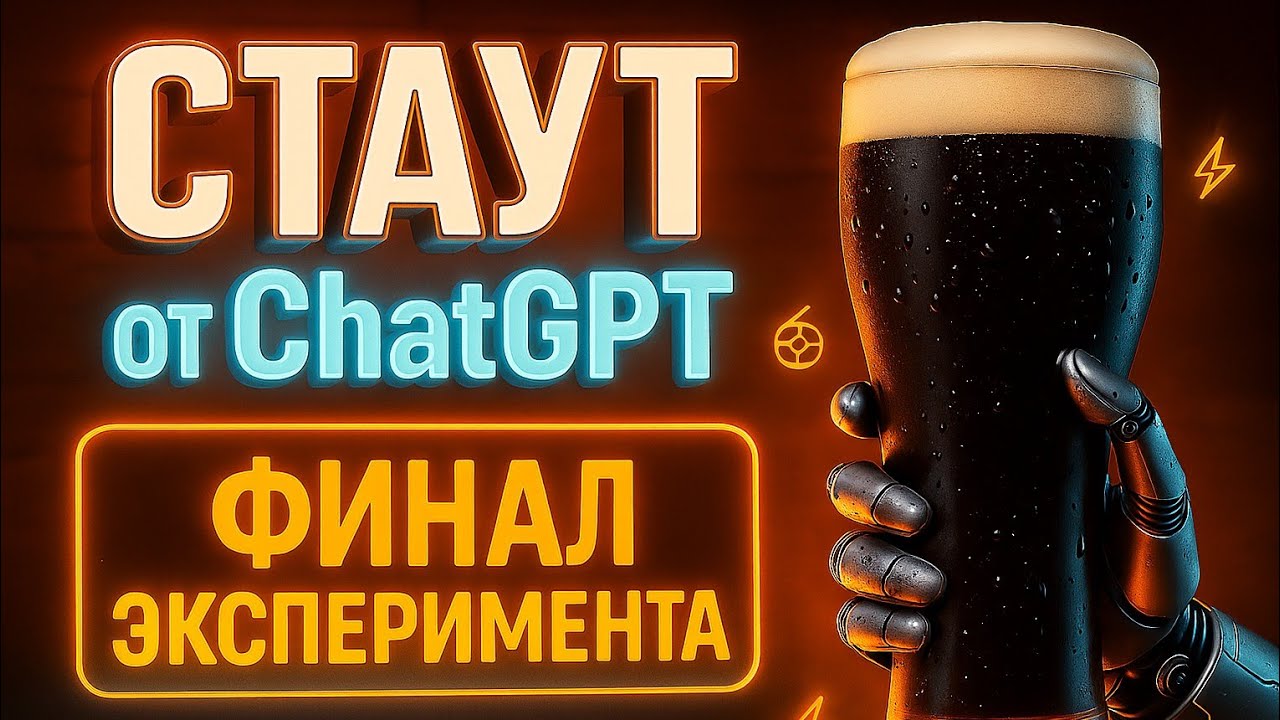 Брожение! Как я спас пиво??? | Стаут от ChatGPT