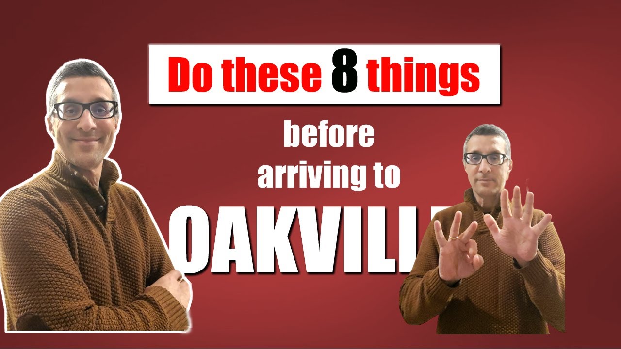 Are you moving to Oakville Ontario? Watch this video.