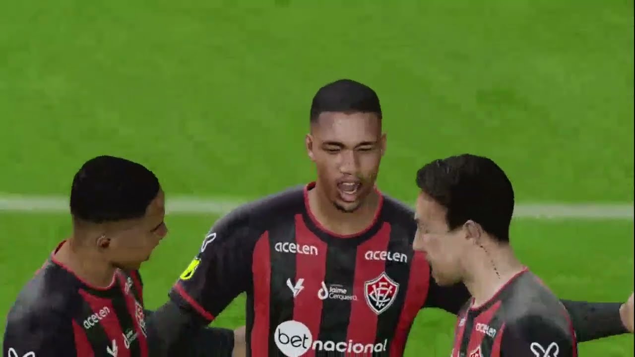 V1T0R14 X FL4M3NG0  40 V1V0 C0M 1M4G3N5 FHD- JOGO DE HOJE GEMEPLAY  PES17