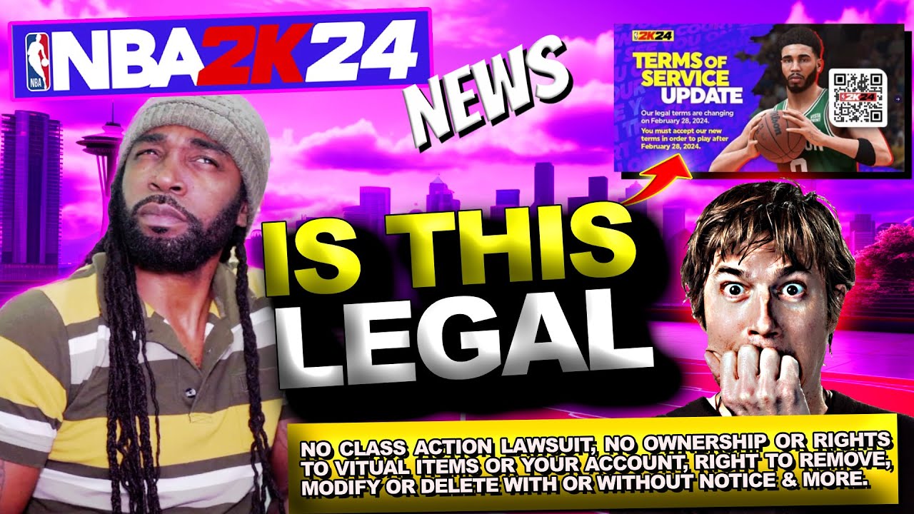 NEW TERMS OF SERVICE | YOU MUST ACCEPT TO PLAY NBA 2K24 - NBA 2K24 NEWS UPDATES GURU