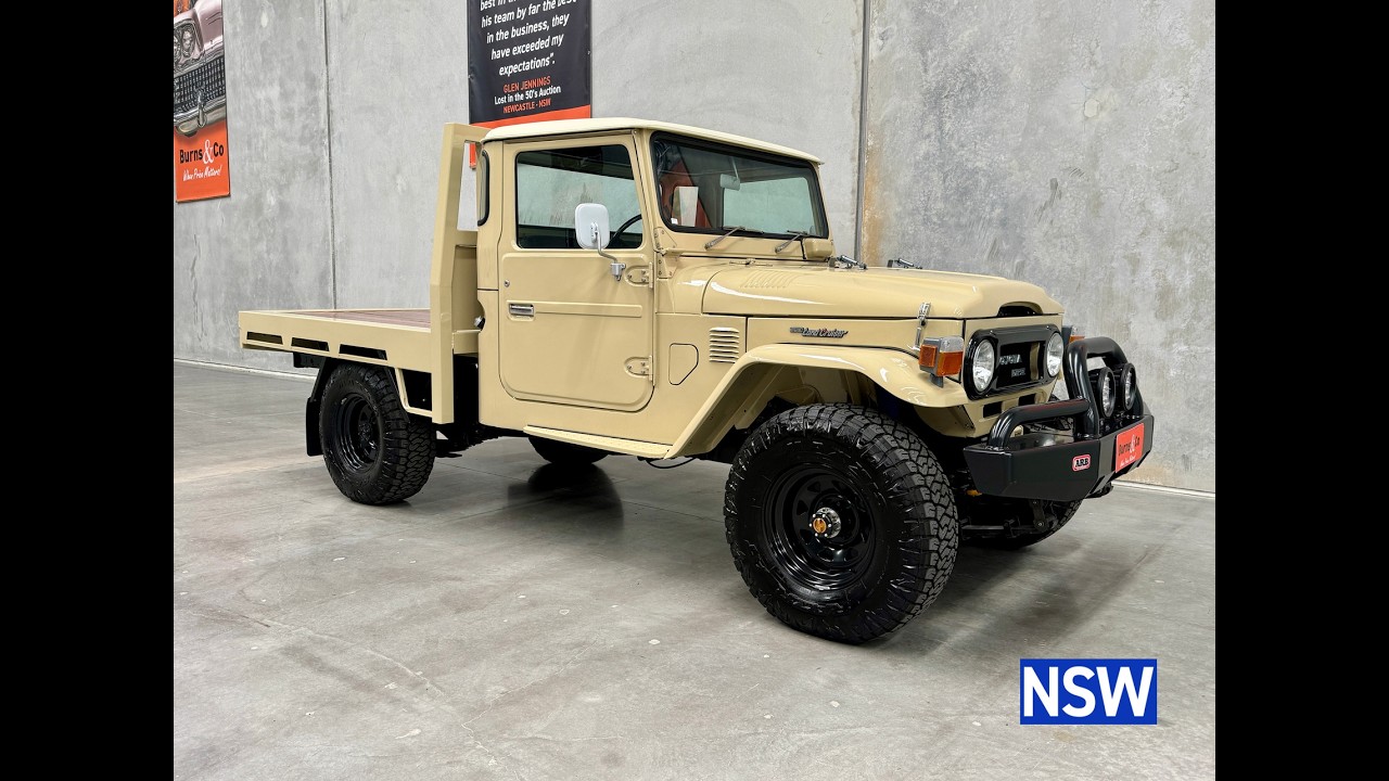 1979 Toyota Landcruiser HJ45 Diesel Manual Ute