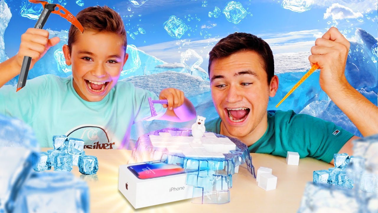 Ne Jamais Choisir le Mauvais Bloc de Glace ! (Brise la Glace pour Gagner l'iPhone !)