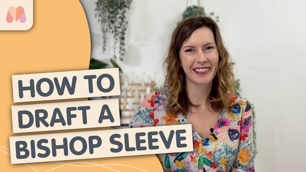 How to Pattern Draft | Sleeves | Drafting a Bishop Sleeve